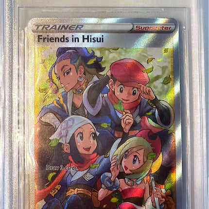 Friends in Hisui Rare Ultra (148/159) Crown Zenith BGS9.5