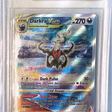 Darkrai VSTAR Rare Holo VSTAR (GG50/GG70) Crown Zenith Galarian Gallery BGS9.5