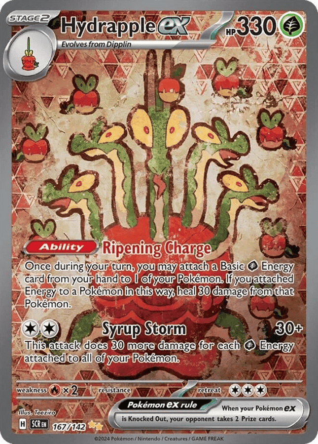 Hydrapple ex Special Illustration Rare (167/142) Stellar Crown