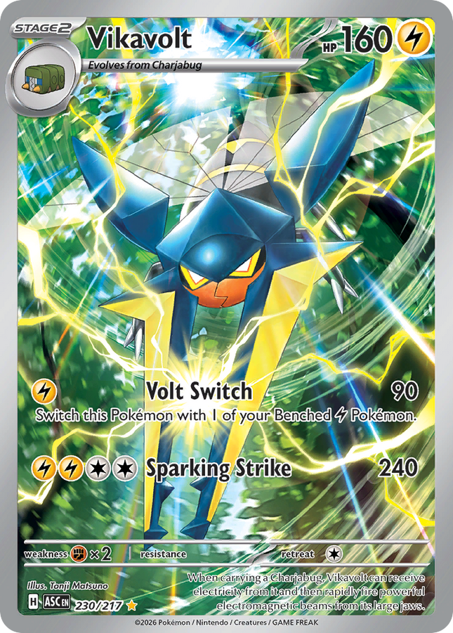 Vikavolt Illustration Rare (230/217) Ascended Heroes