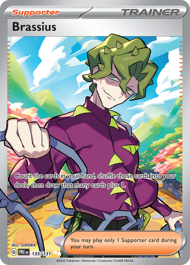 Brassius Ultra Rare (135/131) Prismatic Evolutions