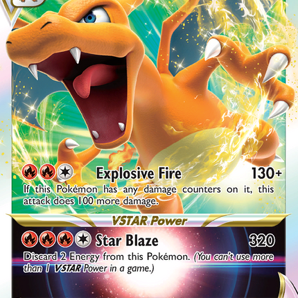 Charizard VSTAR Rare Holo VSTAR (018/172) Brilliant Stars
