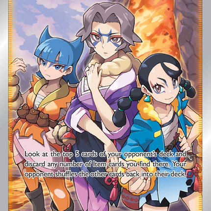 Miss Fortune Sisters Rare Ultra (194/196) Lost Origin