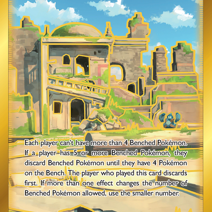Collapsed Stadium Rare Secret (215/196) Lost Origin