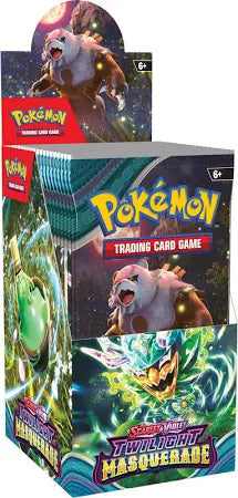 Pokemon Twilight Masquerade 18 Packs Booster Box Brand New & Sealed