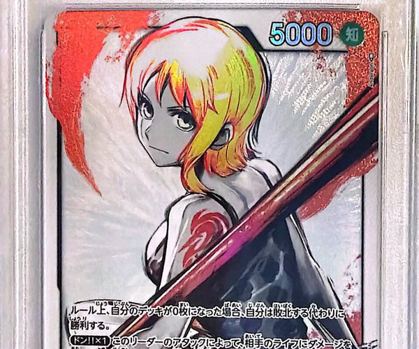 PSA 10 One Piece Japanese #OP03-040 Nami Alternate Art 2023 – Bescards