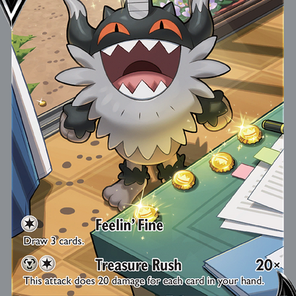 perrserker pokemon card SWSH11: Lost Origin Galarian V (Alternate Full Art) Holofoil / Moderately Played Lost Origin Galarian Perrserker V (Alternate Full Art) Galarian Perrserker - 128/202 -