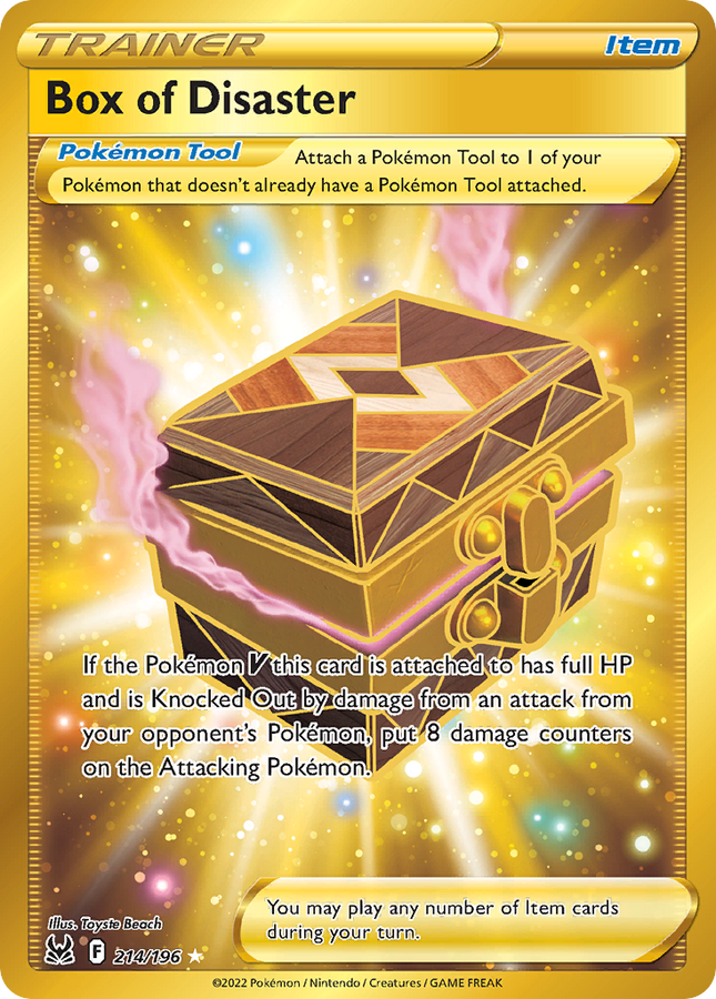 Box of Disaster Rare Secret (214/196) Lost Origin