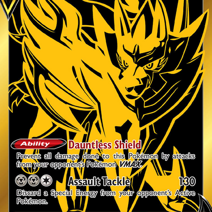 Zamazenta V Promo (SWSH077) SWSH Black Star Promos