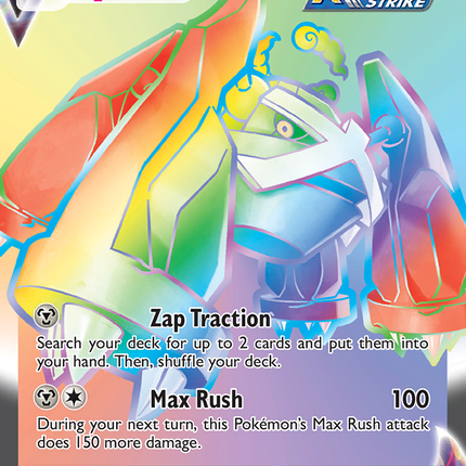 Metagross VMAX Rare Rainbow (208/198) Chilling Reign