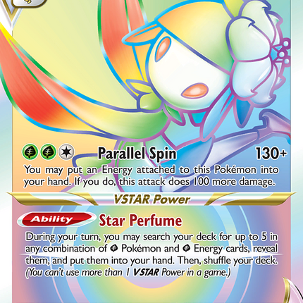 Hisuian Lilligant VSTAR Rare Rainbow (190/189) Astral Radiance