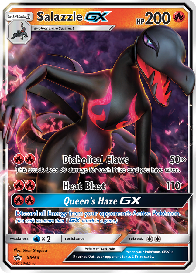 Salazzle-GX Promo (SM63) SM Black Star Promos