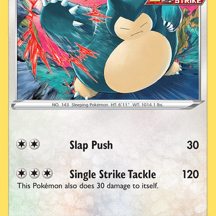 Snorlax Promo (SWSH119) SWSH Black Star Promos