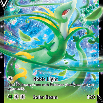 Serperior V Rare Holo V (007/195) Silver Tempest