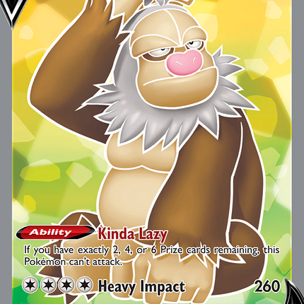 Slaking V Rare Ultra (077/078) Pokémon GO