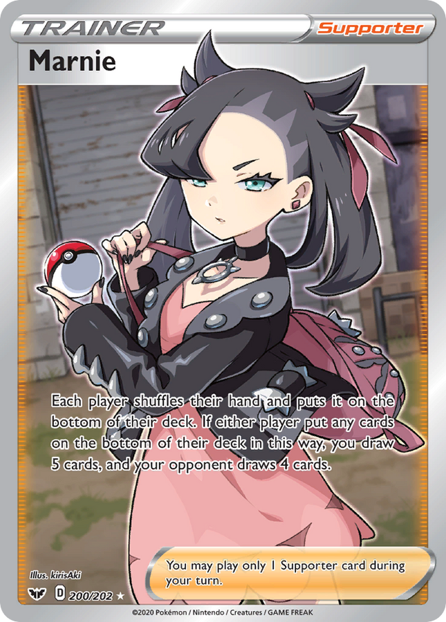 Marnie Rare Ultra (200/202) Sword & Shield