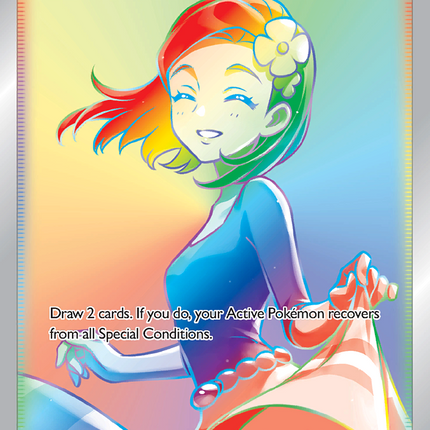 Aroma Lady Rare Rainbow (221/203) Evolving Skies