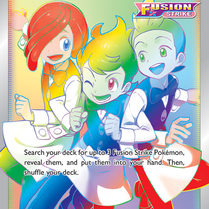 Chili & Cilan & Cress Rare Rainbow (273/264) Fusion Strike