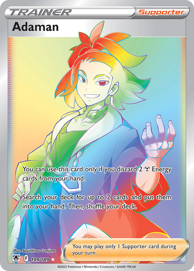 Adaman Rare Rainbow (199/189) Astral Radiance