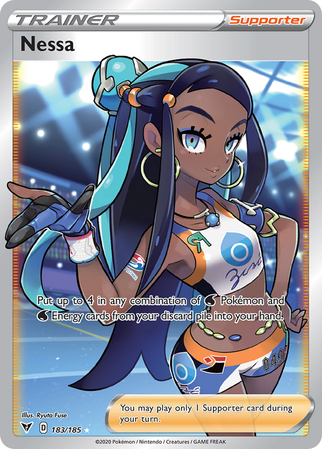 Nessa Rare Ultra (183/185) Vivid Voltage