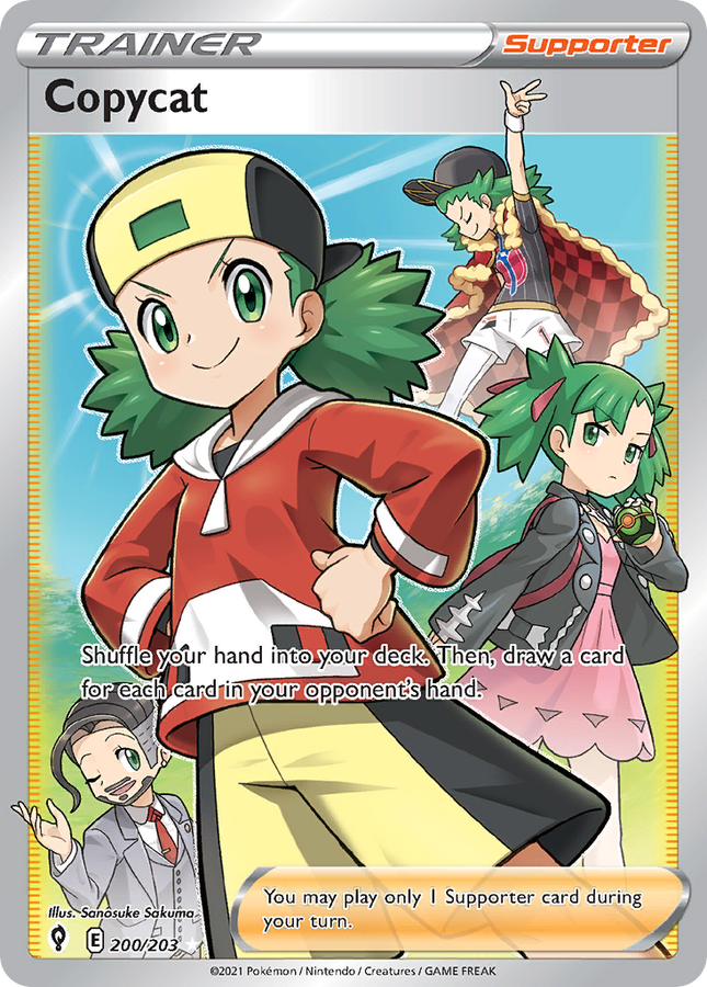 Copycat Rare Ultra (200/203) Evolving Skies
