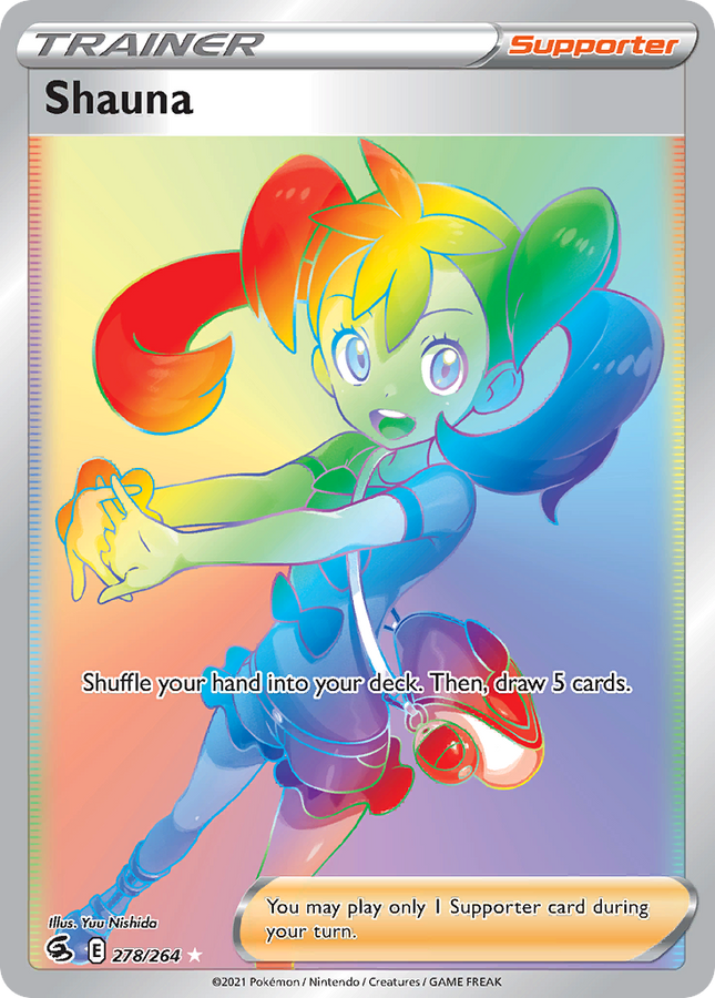 Shauna Rare Rainbow (278/264) Fusion Strike