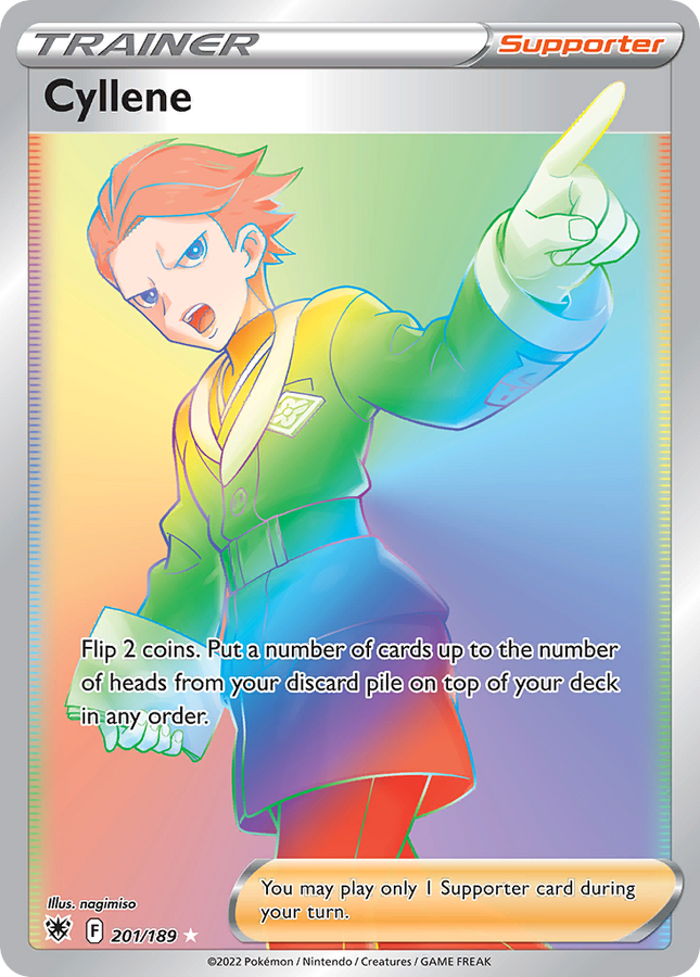 Cyllene Rare Rainbow (201/189) Astral Radiance