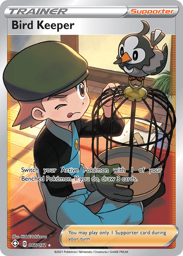 Bird Keeper Rare Ultra (066/072) Shining Fates