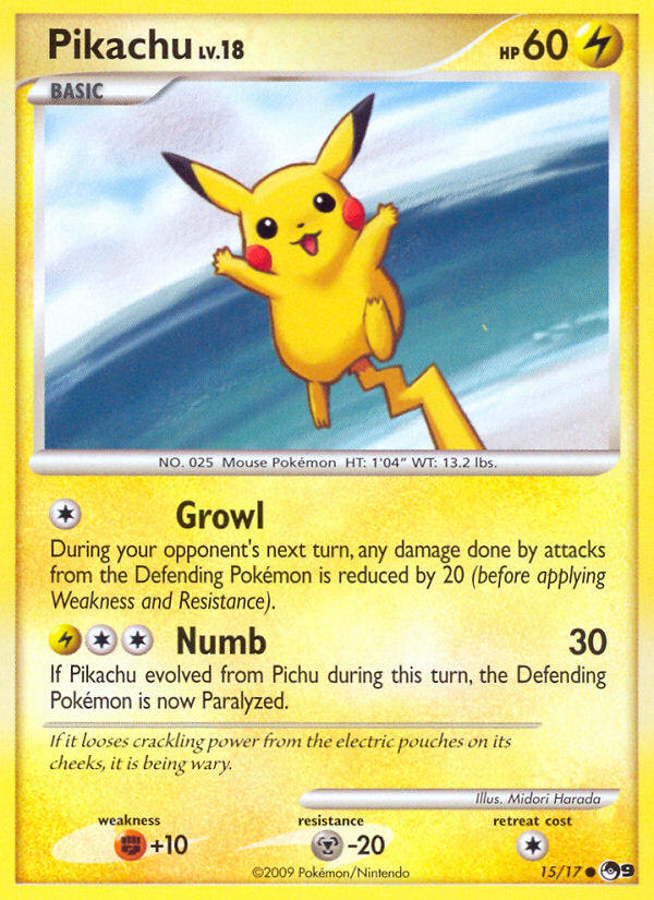 Pikachu Common (15/17) POP Series 9