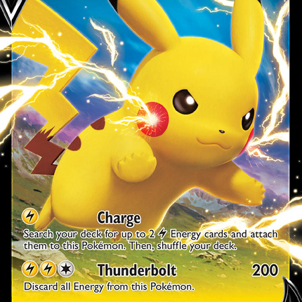 Pikachu V Promo (SWSH061) SWSH Black Star Promos