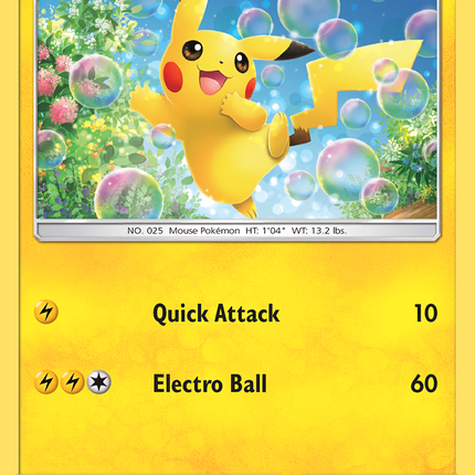 Pikachu Common (19/68) Hidden Fates