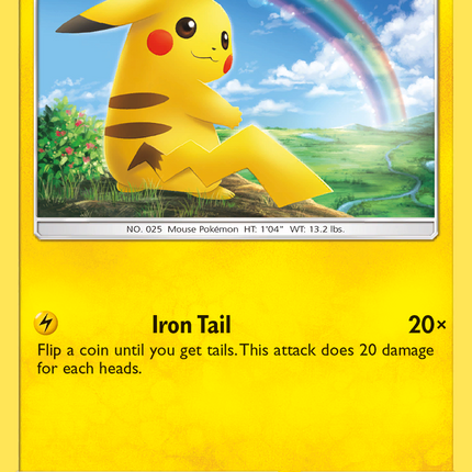 Pikachu Common (28/73) Shining Legends
