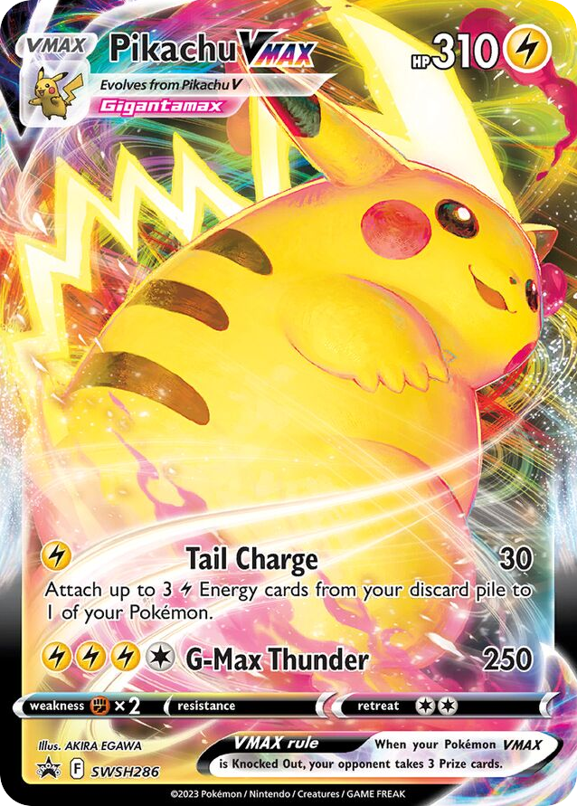 Pikachu VMAX Promo (SWSH286) SWSH Black Star Promos