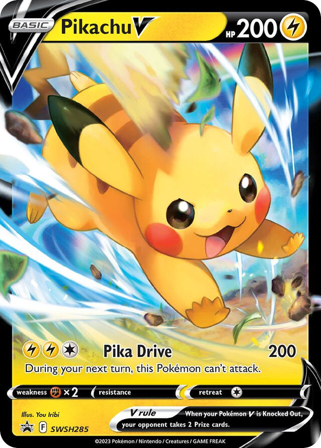Pikachu V Promo (SWSH285) SWSH Black Star Promos
