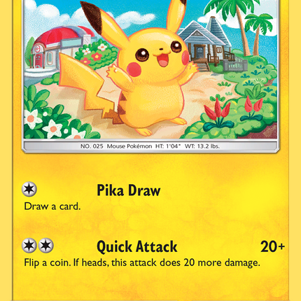Pikachu Common (30/111) Crimson Invasion