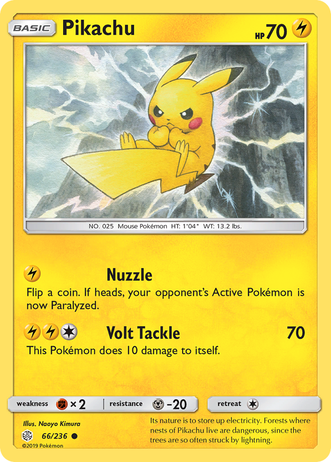 Pikachu Common (66/236) Cosmic Eclipse