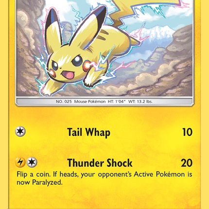 Pikachu Common (40/147) Burning Shadows