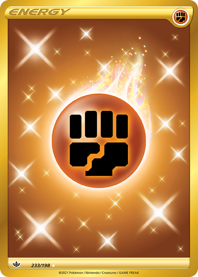 Fighting Energy Rare Secret (233/198) Chilling Reign