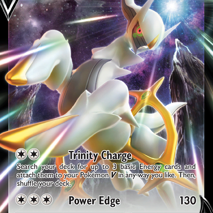 Arceus V Rare Holo V (122/172) Brilliant Stars