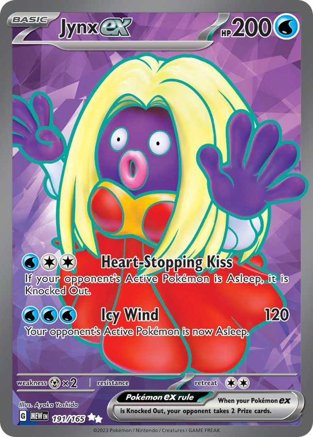 Jynx ex Ultra Rare (191/165) 151