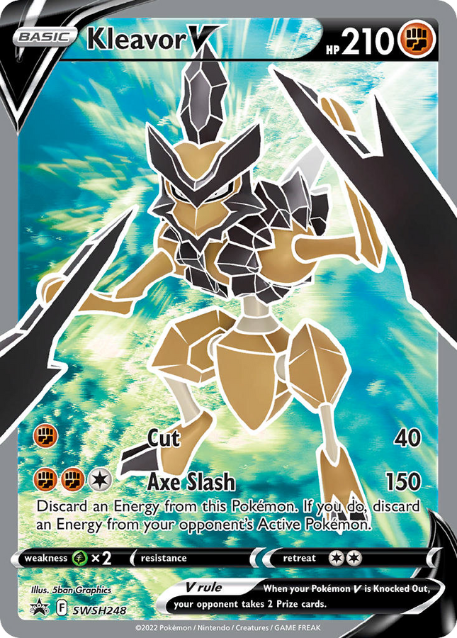 Kleavor V Promo (SWSH248) SWSH Black Star Promos
