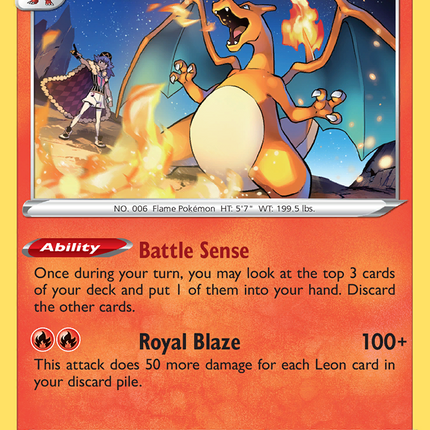 Charizard Rare (025/185) Vivid Voltage