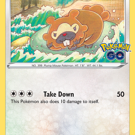 Bidoof Common (059/078) Pokémon GO