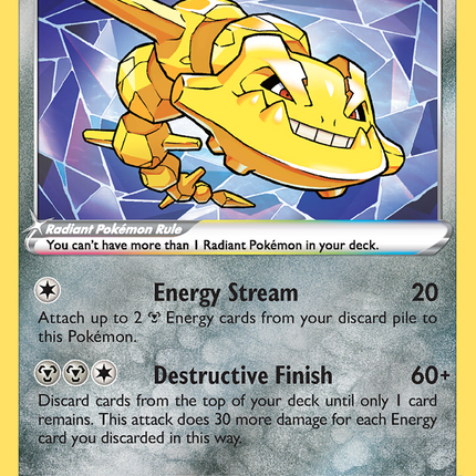 Radiant Steelix Radiant Rare (124/196) Lost Origin