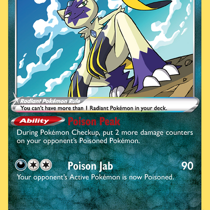 Radiant Hisuian Sneasler Radiant Rare (123/196) Lost Origin