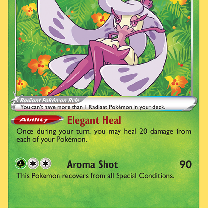 Radiant Tsareena Radiant Rare (016/195) Silver Tempest