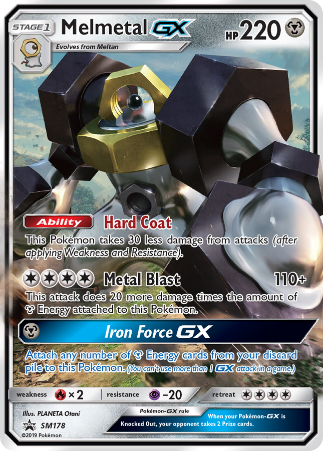Melmetal-GX Promo (SM178) SM Black Star Promos