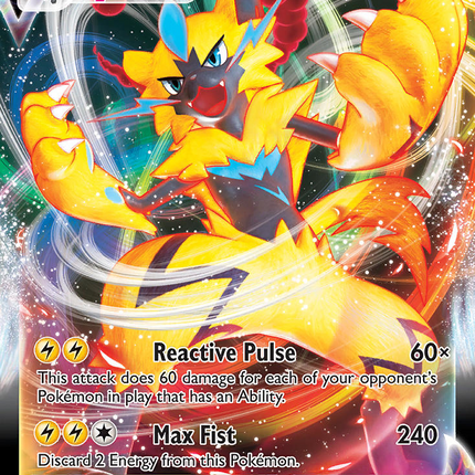 Zeraora VMAX Promo (SWSH264) SWSH Black Star Promos