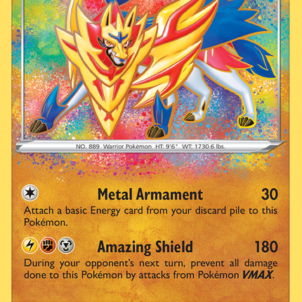 Zamazenta Amazing Rare (102/185) Vivid Voltage