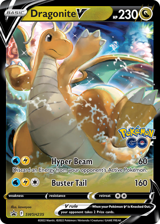 Dragonite V Promo (SWSH235) SWSH Black Star Promos